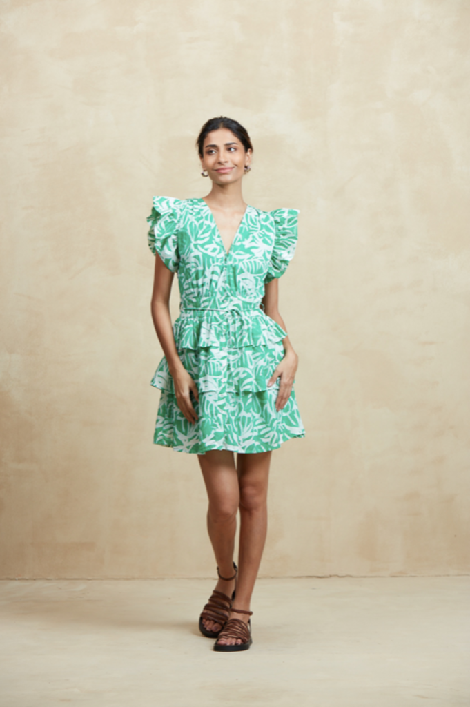 RO'S GARDEN MIRNA SHORT DRESS