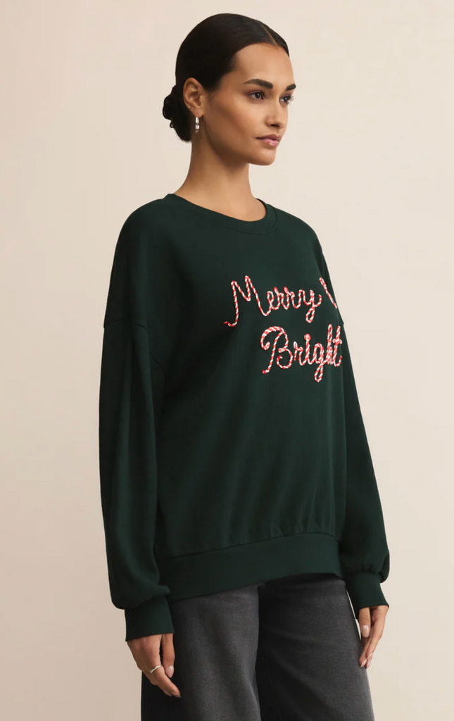 Z SUPPLY BRIGHT SUNDAY SWEATSHIRT