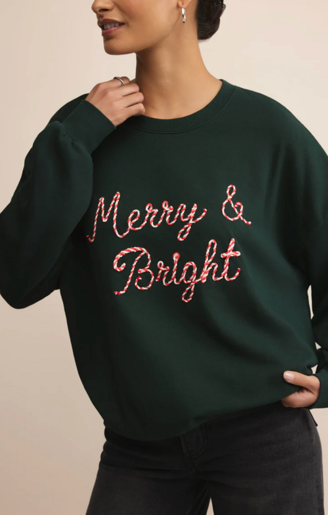 Z SUPPLY BRIGHT SUNDAY SWEATSHIRT