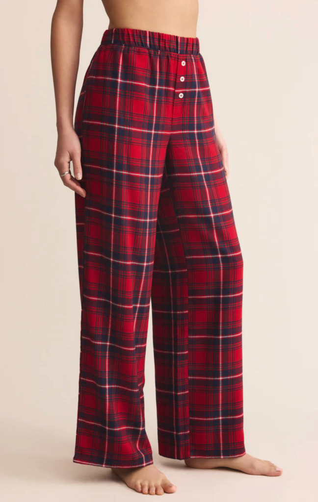 Z SUPPLY HANGOUT PLAID PANT