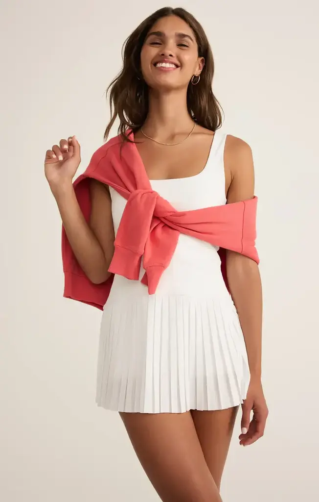 Z SUPPLY ACTIVE IN YOUR COURT MINI DRESS