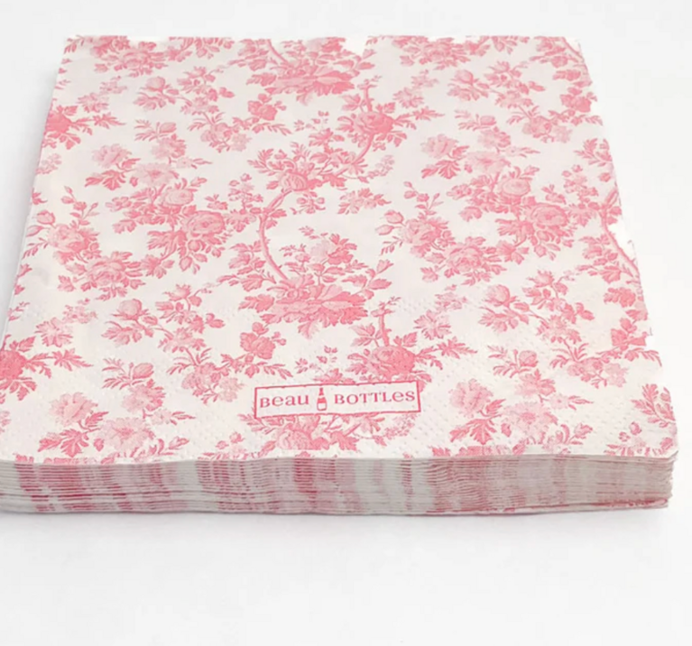 BEAU BOTTLES MATCHING NAPKINS