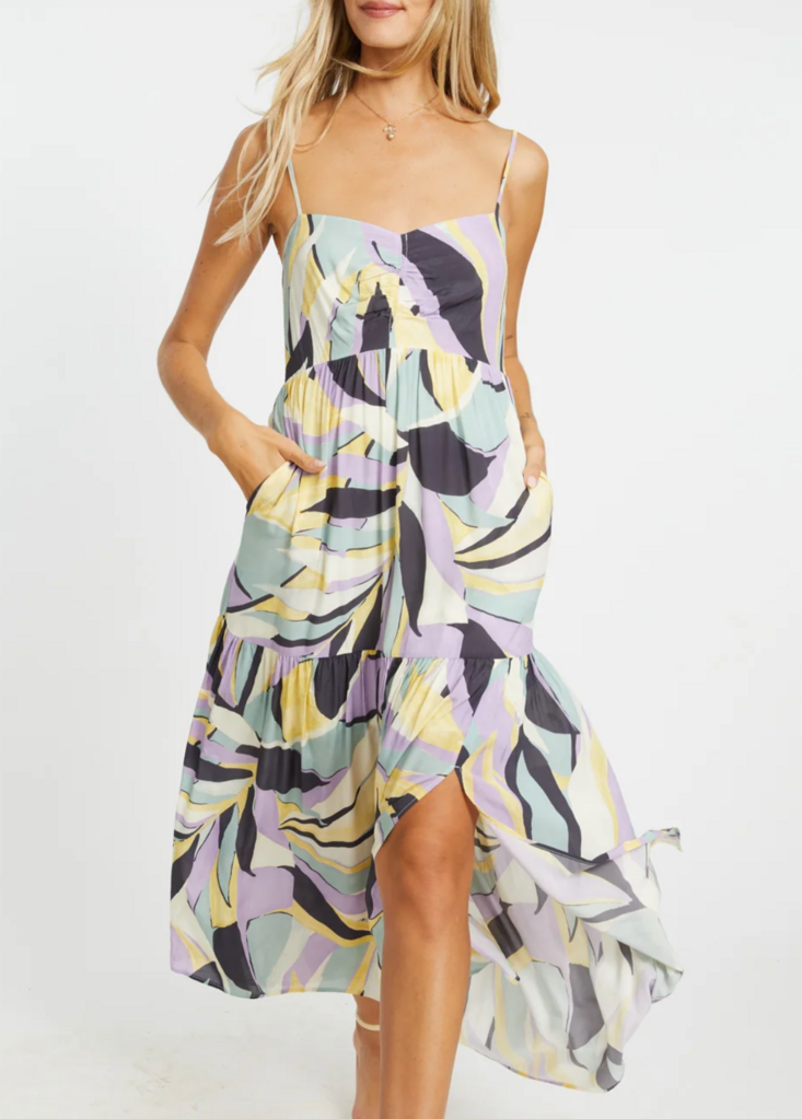 CABALLERO ISLA ADDO FLORAL DRESS