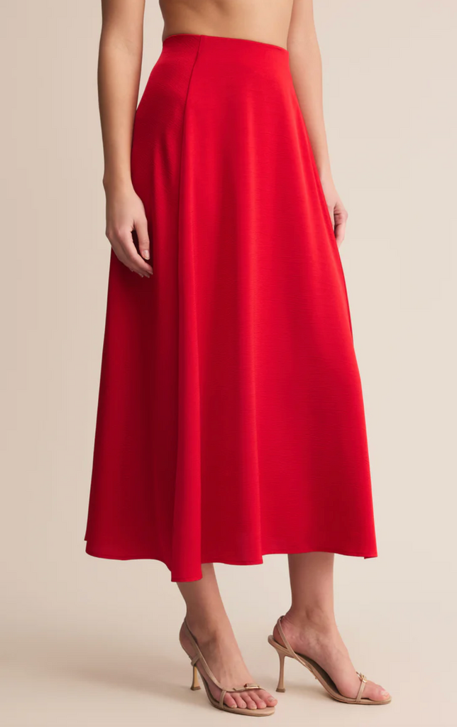 Z SUPPLY NORTHPOINTE SATIN MIDI SKIRT