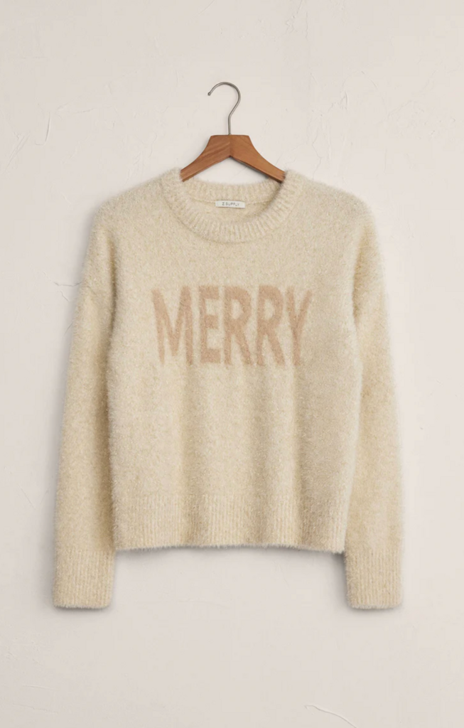 Z SUPPLY MERRY GOLD SWEATER