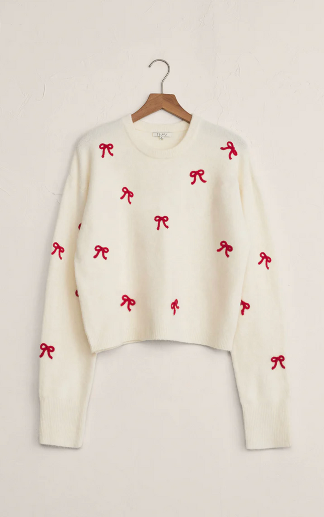 Z SUPPLY TIE THE RIBBON SWEATER