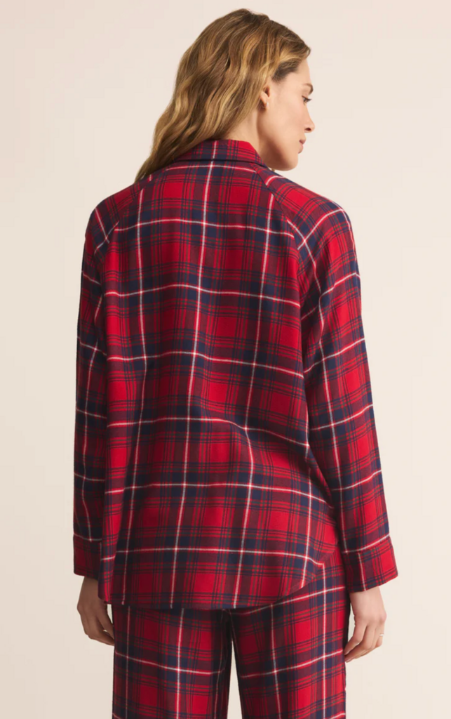 Z SUPPLY RIVER PLAID BUTTON UP