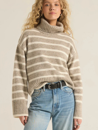 Z SUPPLY JOSEPHINE STRIPE SWEATER