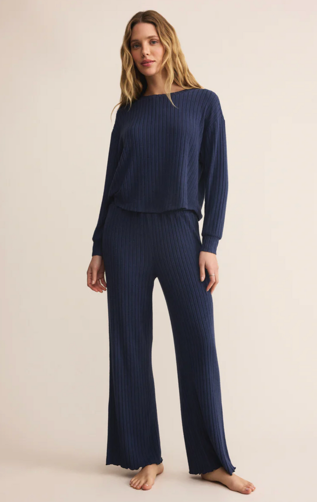 Z SUPPLY DAWN SMOCKED RIB PANT