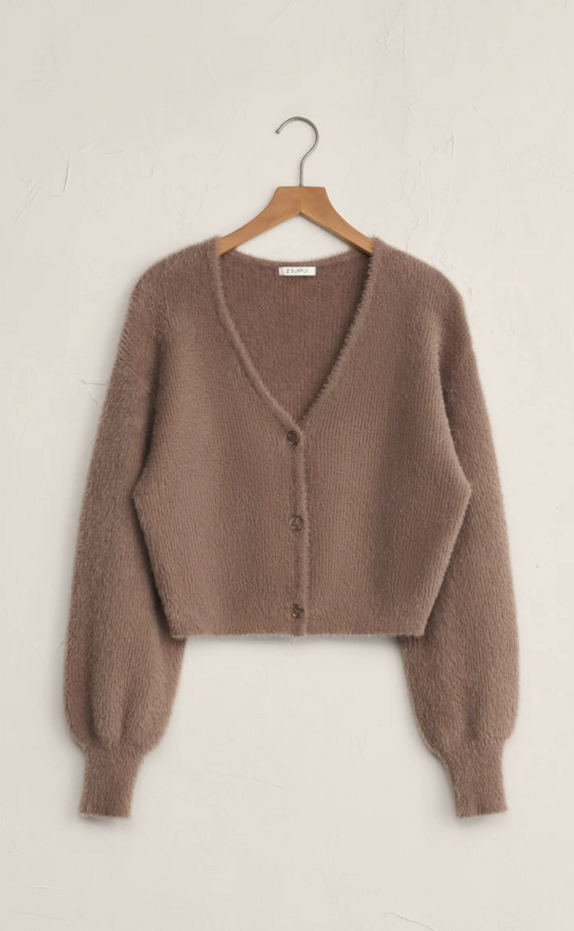 Z SUPPLY SADIRA FLUFFY CROP CARDIGAN