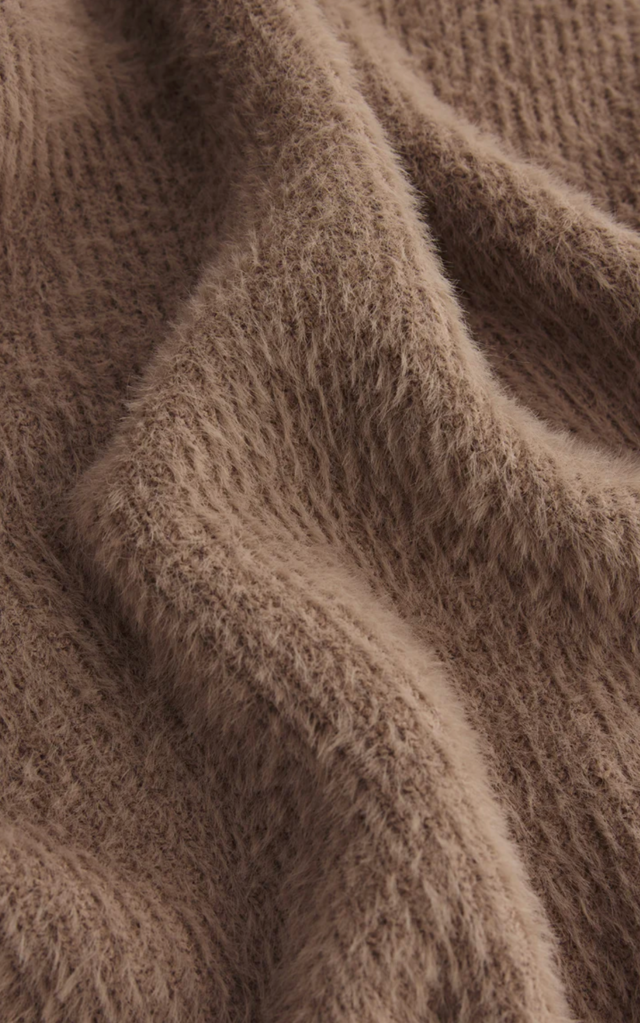 Z SUPPLY SADIRA FLUFFY CROP CARDIGAN