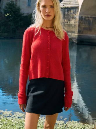 Z SUPPLY CHABLIS SATIN MINI SKIRT