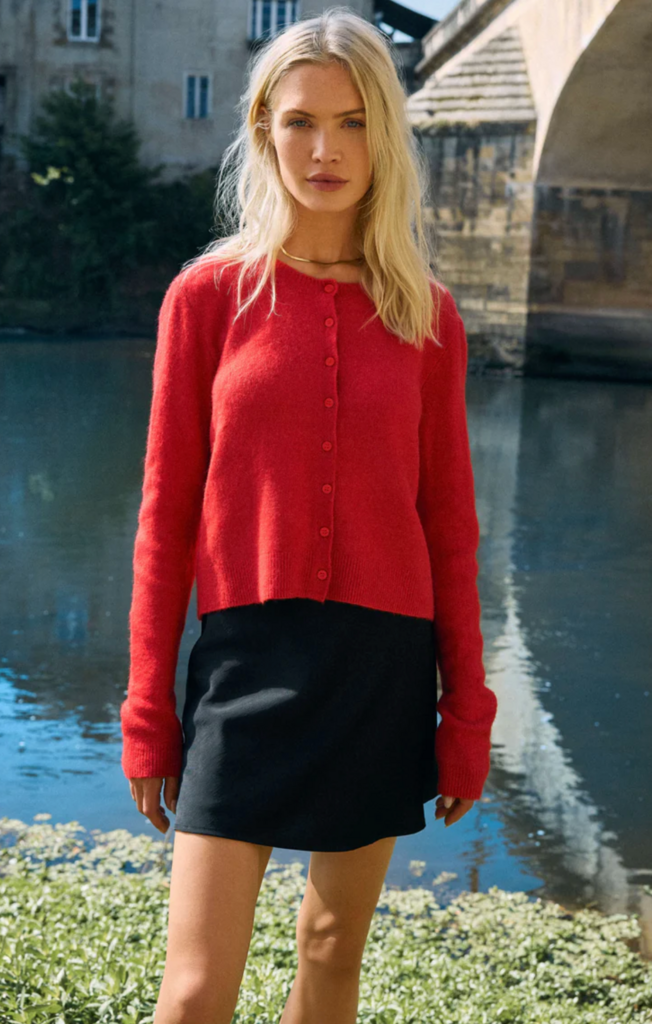 Z SUPPLY CHABLIS SATIN MINI SKIRT