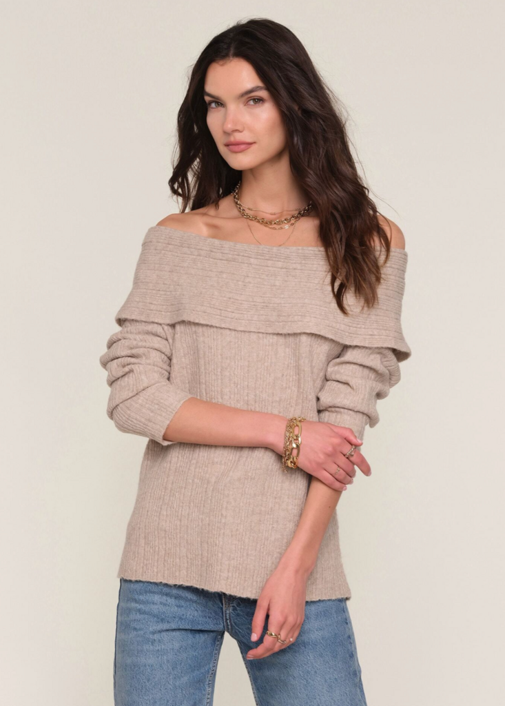 HEARTLOOM KAT SWEATER WHEAT