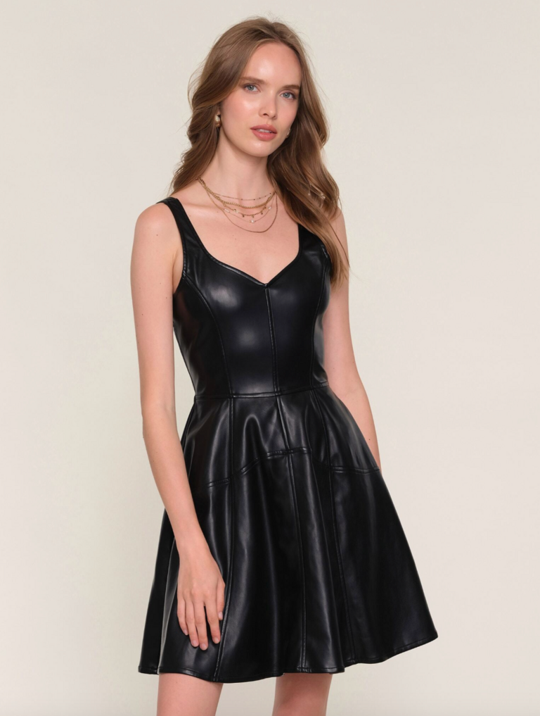 HEARTLOOM PHILIPPA DRESS BLACK