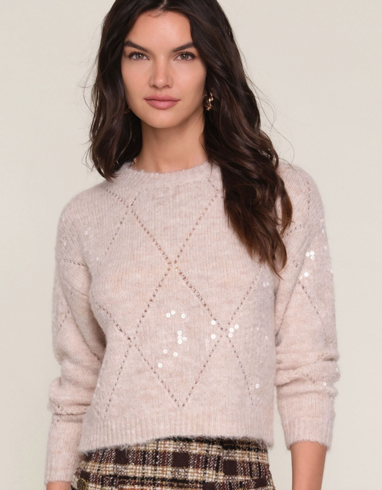 HEARTLOOM DORIAN SWEATER BISQUE