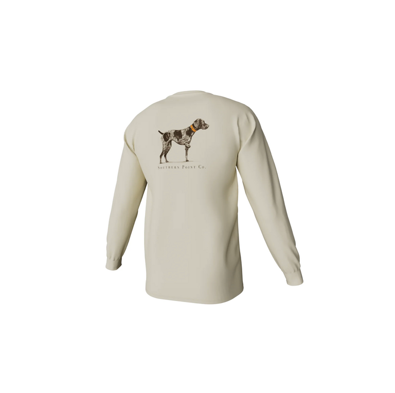 SOUTHERN POINT GREYTON DETAIL LONG SLEEVE POCKET TEE