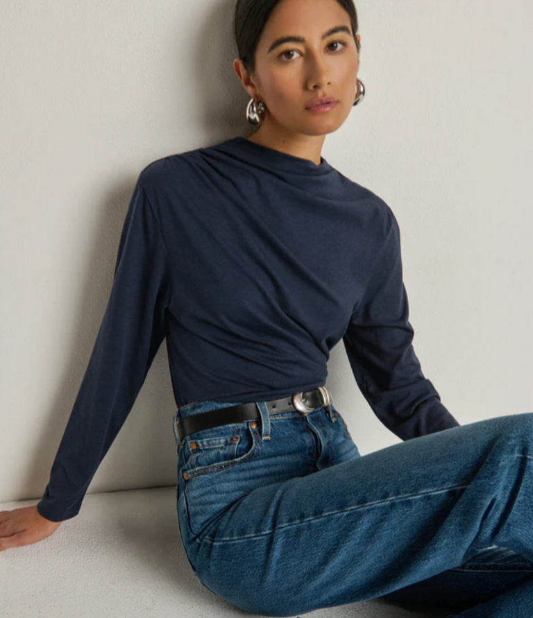 NATION LTD KRISTEN TEE NIGHT SKY