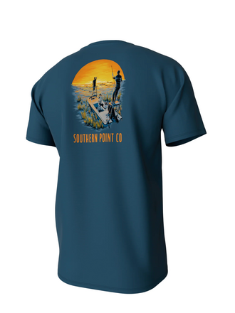 SOUTHERN POINT MARSH VIEW SHORT SLEEVE POCKET TEE