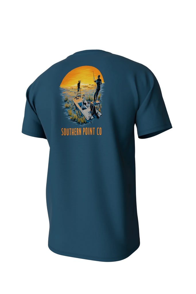 SOUTHERN POINT MARSH VIEW SHORT SLEEVE POCKET TEE