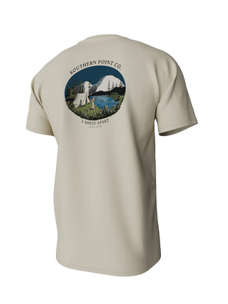 SOUTHERN POINT RIVER CAMPING SHORT SLEEVE POCKET TEE