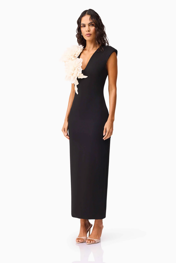 ELLIATT ZAHARA V NECK GOWN