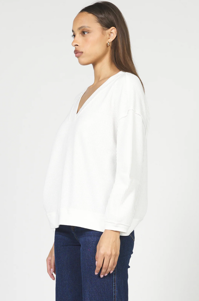 DEAR JOHN MARTINE WAFFLE SWEATSHIRT