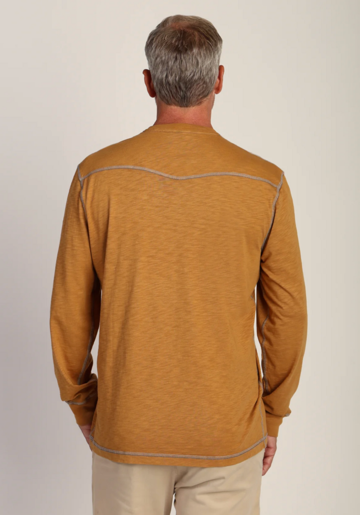 TRUE GRIT HERITAGE SLUB LONG SLEEVE CREWNECK