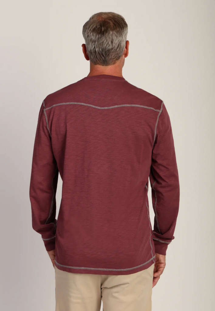 TRUE GRIT HERITAGE SLUB LONG SLEEVE CREWNECK