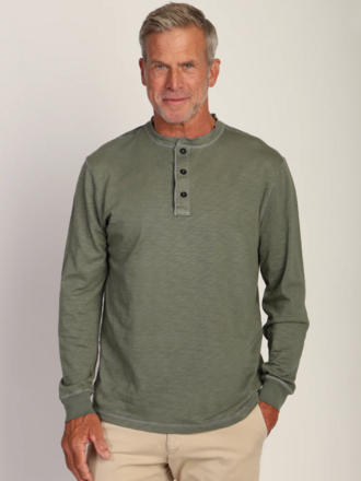 TRUE GRIT HERITAGE SLUB HENLEY