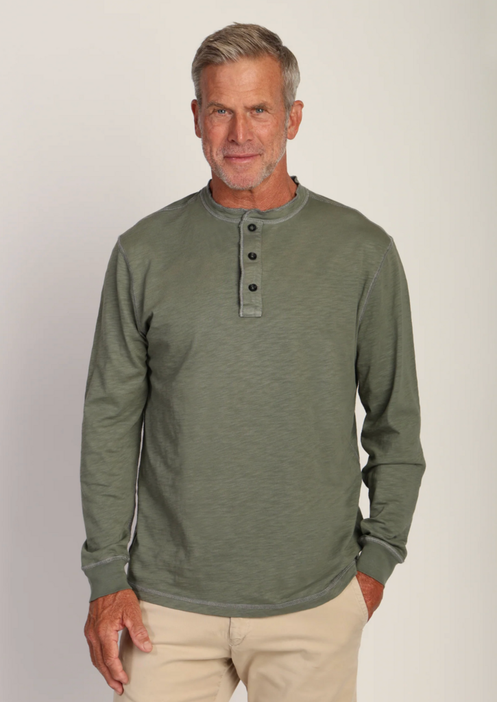 TRUE GRIT HERITAGE SLUB HENLEY