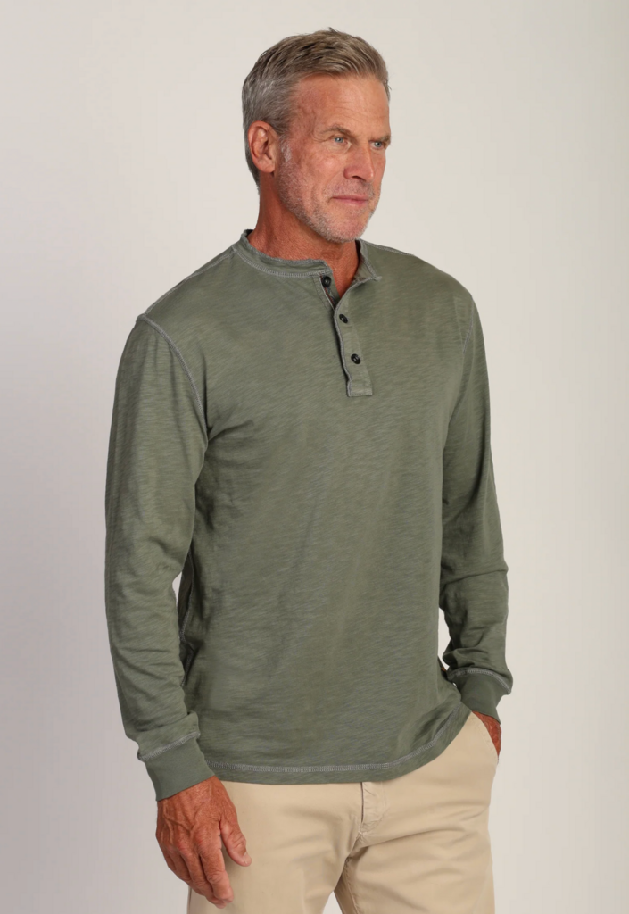 TRUE GRIT HERITAGE SLUB HENLEY