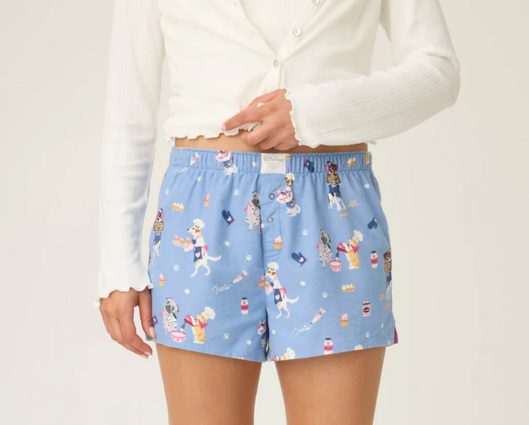 PJ SALVAGE FLANNEL SHORT