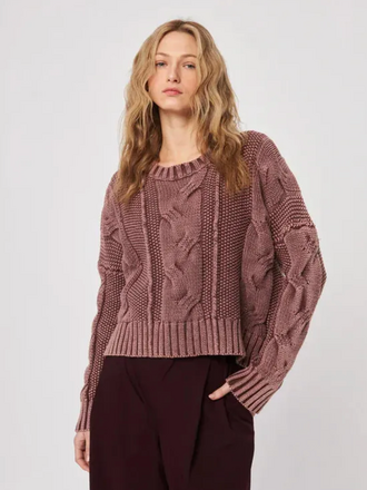 JOHN & JENN HARTFORD SWEATER VINTAGE HAZELNUT