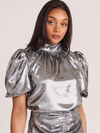 S'EDGE CARMEN TOP METALLIC