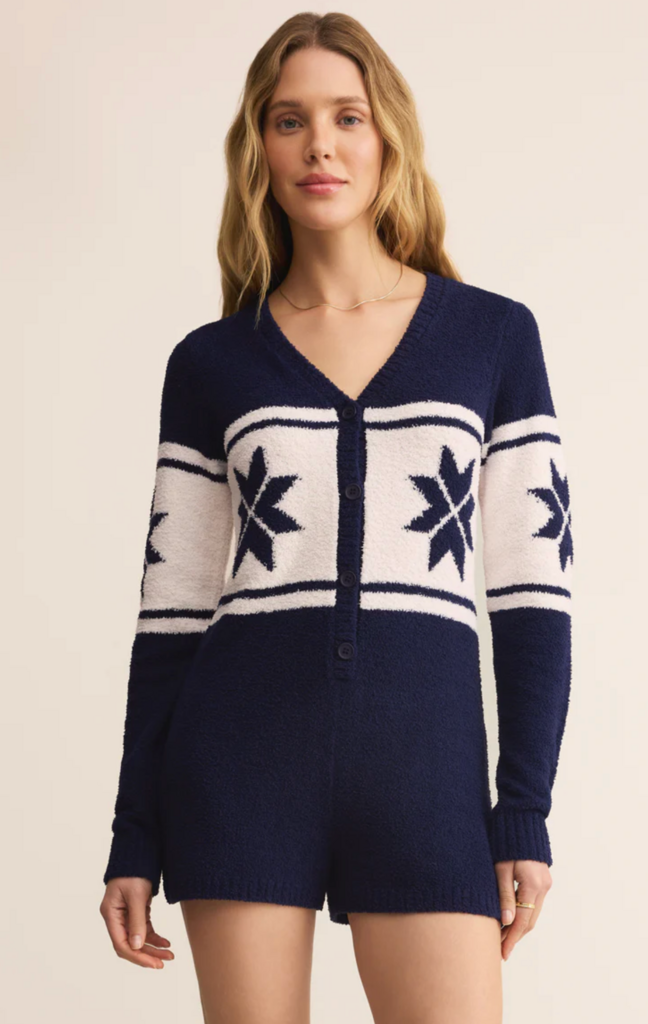 Z SUPPLY NORDIC PLUSH ROMPER