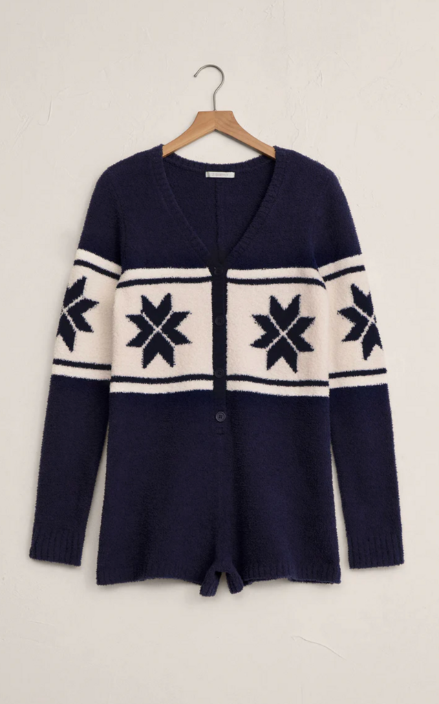 Z SUPPLY NORDIC PLUSH ROMPER