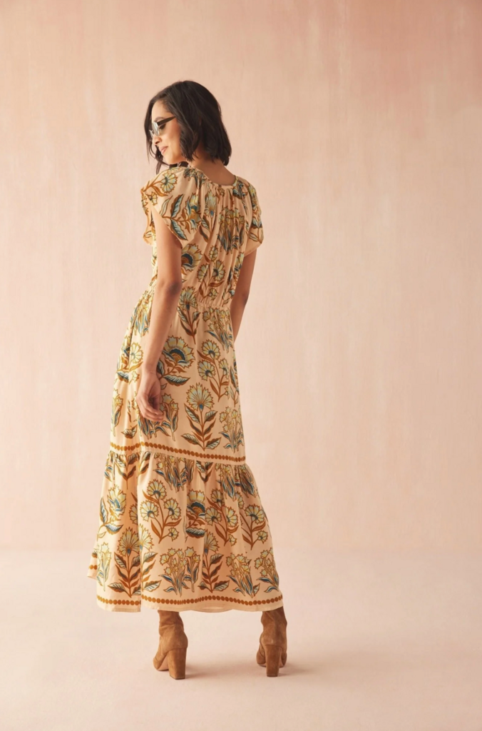 OMIKA CORA MIDI DRESS