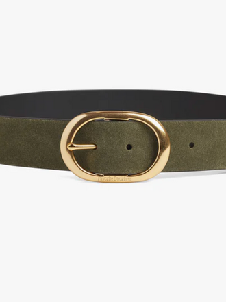 FAVORITE DAUGHTER THE SUEDE JEAN BELT SMOKETREE