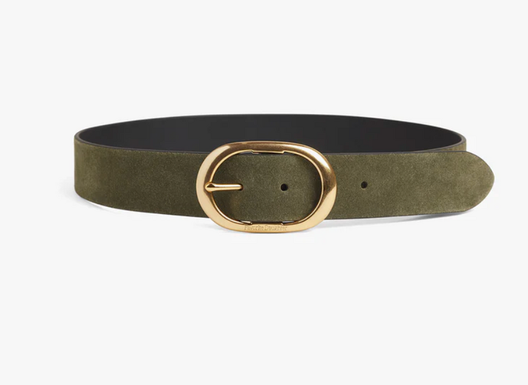 FAVORITE DAUGHTER THE SUEDE JEAN BELT SMOKETREE