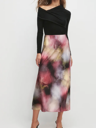 FAVORITE DAUGHTER THE FAVORITE SKIRT SMOKEY ILLUMINATION