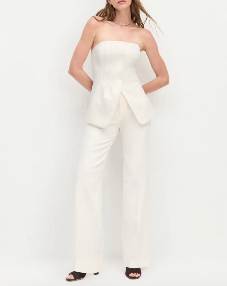 FAVORITE DAUGHTER THE ODESSA PANT IVORY