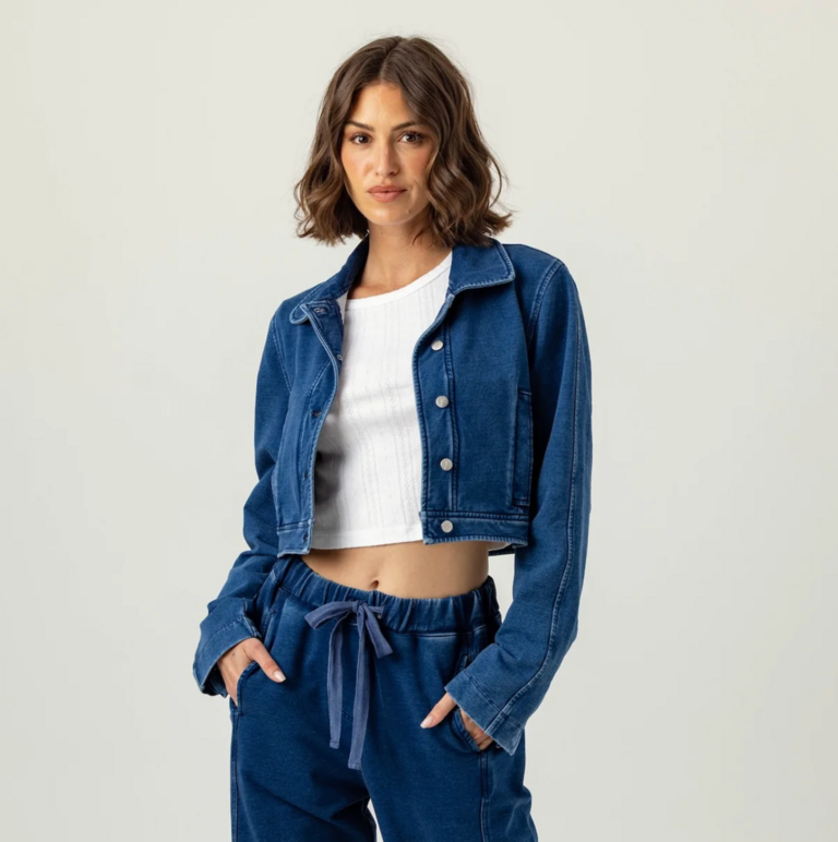 JANE JACKET MEDIUM WASH DENIM