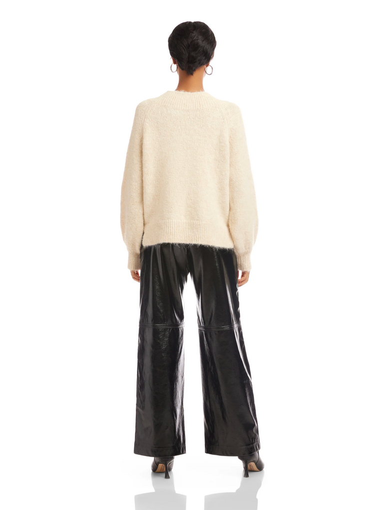 FIFTEEN TWENTY HEATHER V-NECK SWEATER