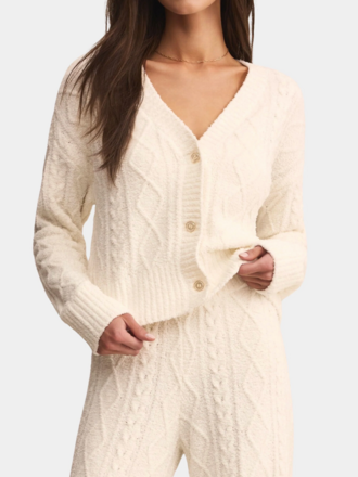 Z SUPPLY ELSA CABLE KNIT CARDIGAN