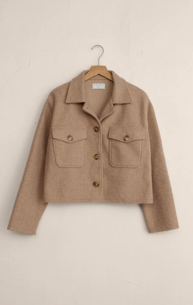Z SUPPLY OXFORD BOUCLE JACKET
