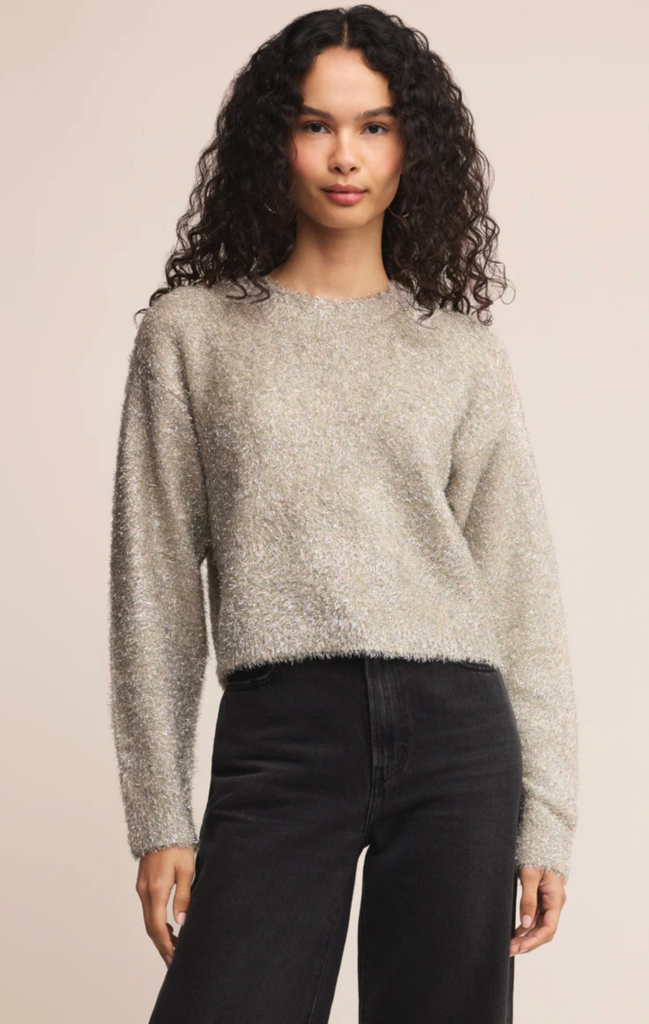 Z SUPPLY TINSELTOWN BOYFRIEND SWEATER