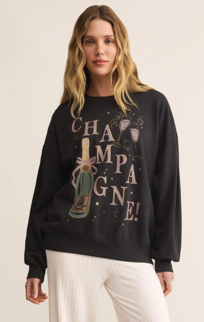 Z SUPPLY CELEBRATE SUNDAY SWEATSHIRT