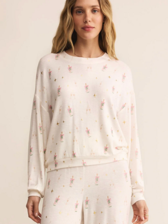 Z SUPPLY CHAMPS LONG SLEEVE TOP