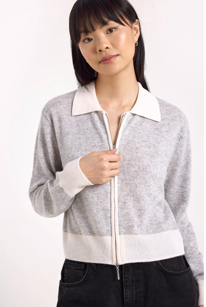 BRODIE KATY COLOUR POP JACKET SUPER GREY